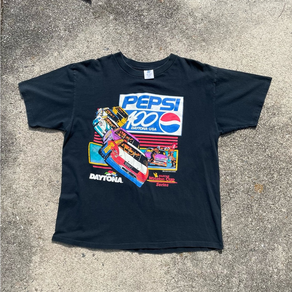 Vintage 1994 Pepsi 400 NASCAR Shirt Single Stitch